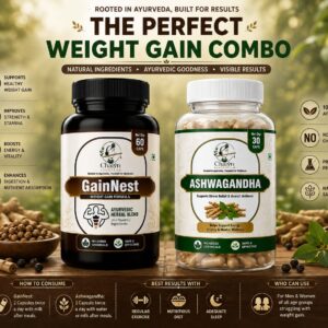 GainNest and Ashwagandha combo pack