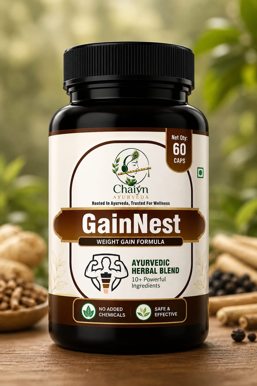 Chaiyn Ayurveda GainNest - Ayurvedic Weight & Nutrition Support